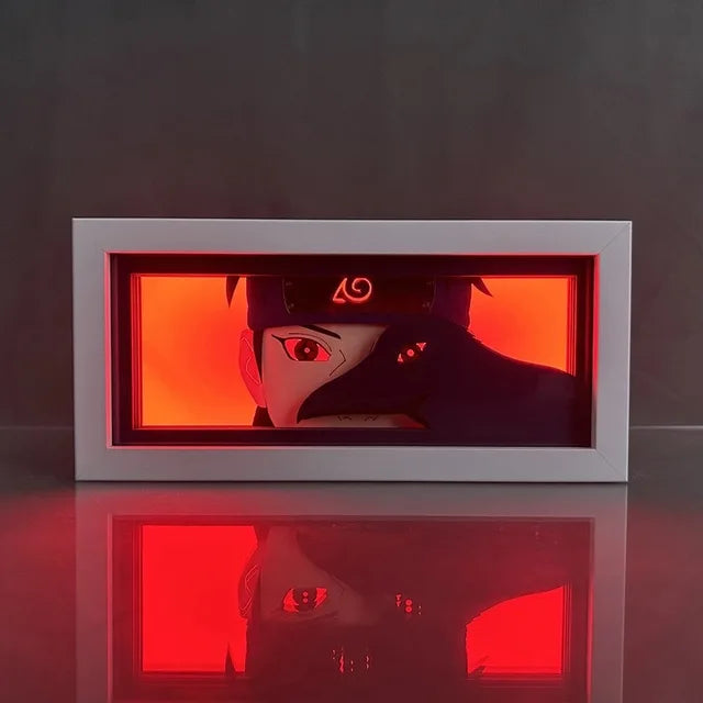 Naruto Paper Carving Lamp