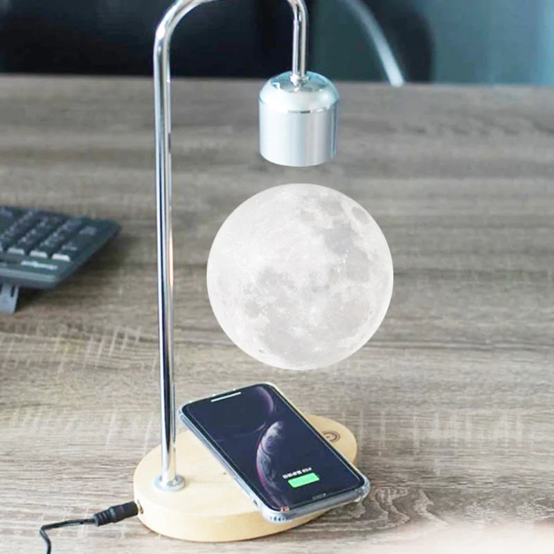 Magnetic Levitation Moon Lamp